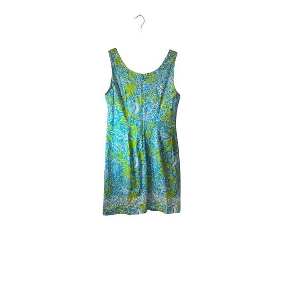 Key West women’s see beach print knee length sundress size 6 - Picture 3 of 6